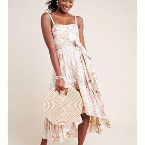Anthropologie Adriana Dress 12 Cotton Sundress